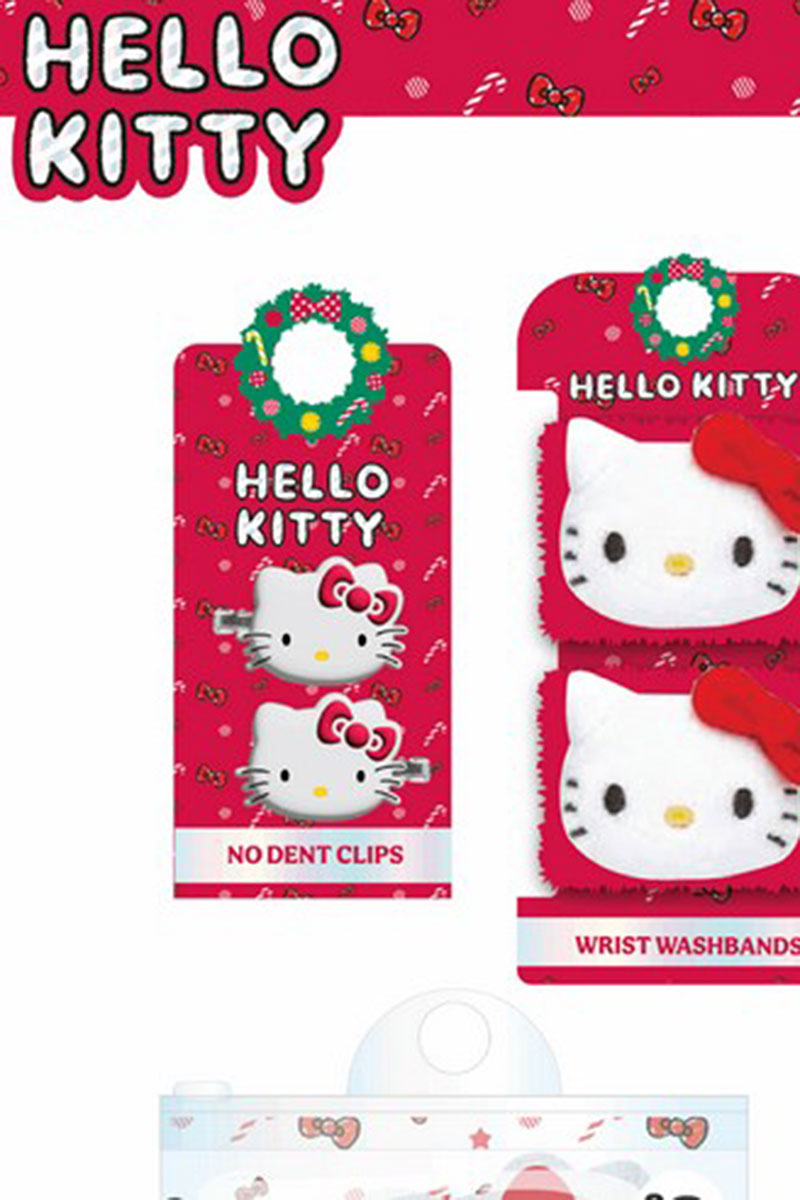 Hello kitty Christmas beauty range