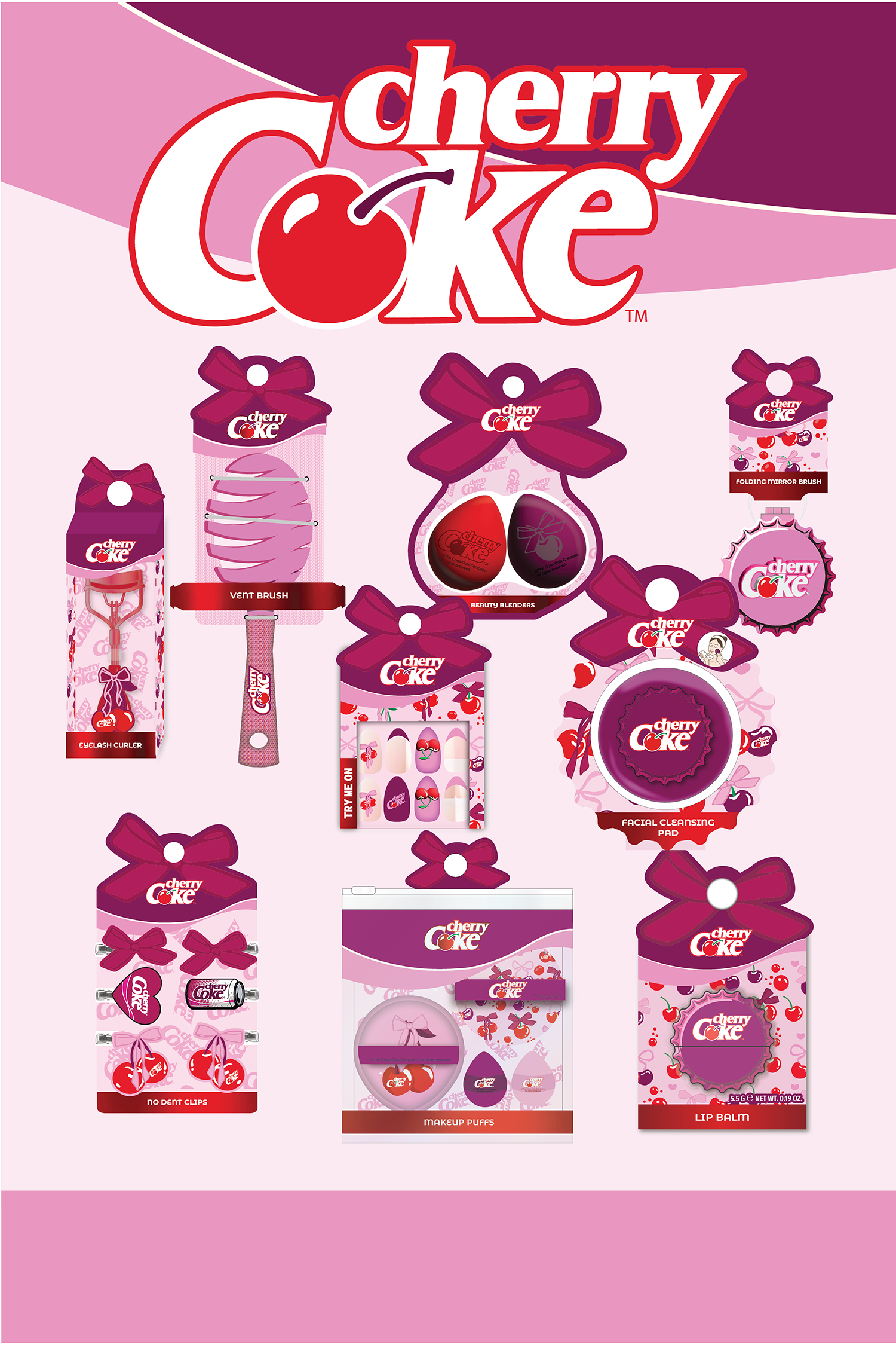 Cherry Coke Beauty Range