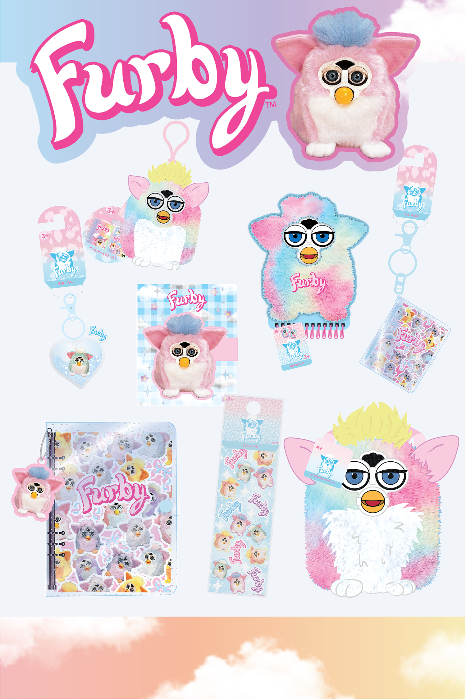 Furby  Stationery  Range