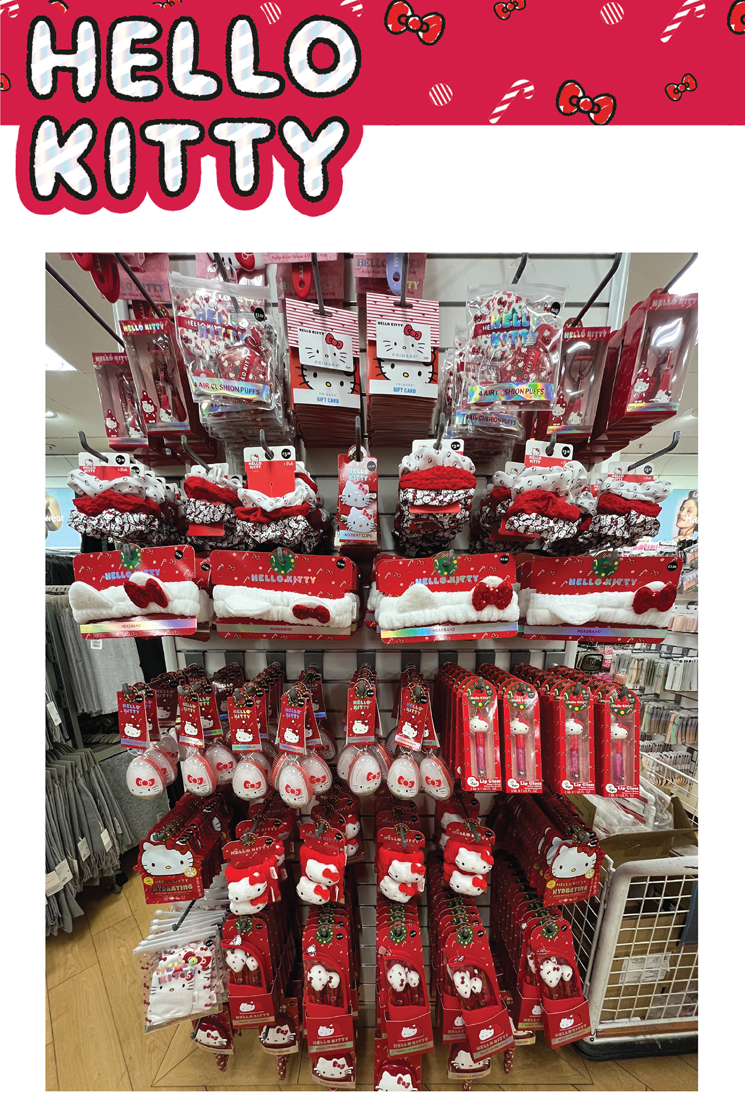 Hello Kitty Christmas Beauty Range